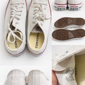 Classic Converse White All Star Sneakers Women 9.5